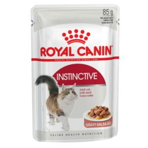 Royal Canin Instinctive Adult in Gravy Wet Cat Food – 85g