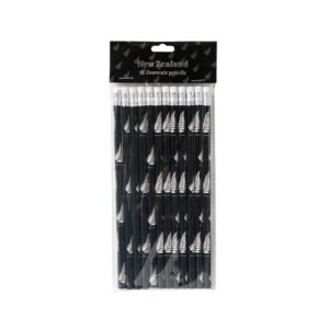 Hallifax Silver Fern Pencils – 12 Pack