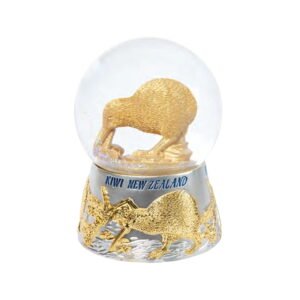 Hallifax Golden Kiwi Collectible Snow Globe – 9cm