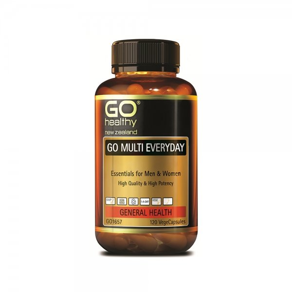GO Healthy GO Multi Everyday – 120 VegeCapsules